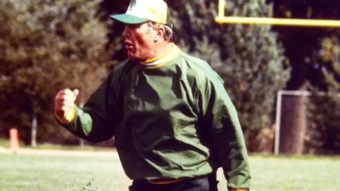 Coach Big Wally who coined the two word motivational phrase " so what!"
