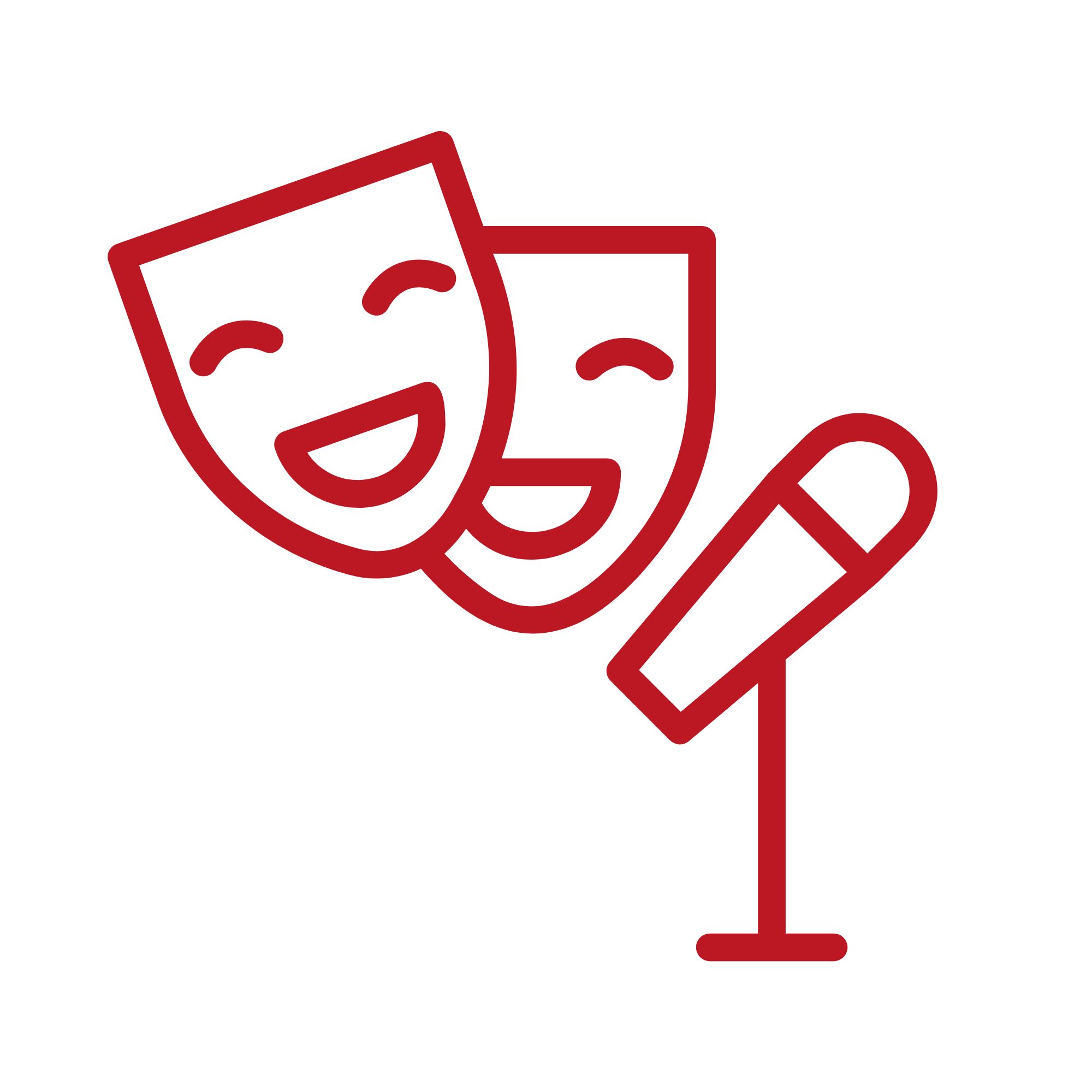 Clean, corporate comedy show